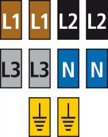 Kennzeichnungsclip WIC3-L1,L2,L3,N,Eart