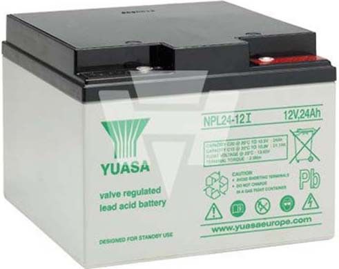Bleiakku YuasaNPL24-12I133637 Bleiakku YuasaNPL24-12I133637