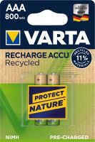 Recharge Accu Recycled AAA 56813 Bli.2
