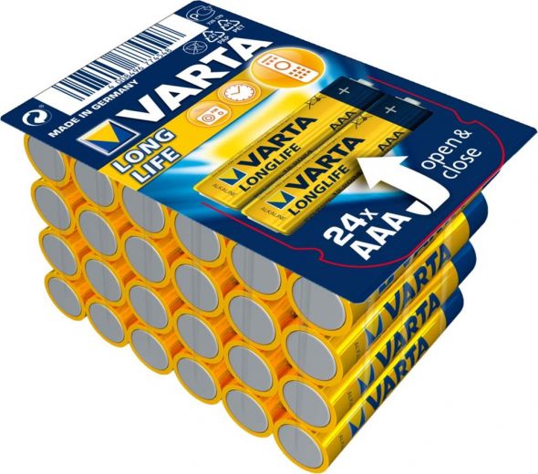 Batterie Longlife AAA 4103 Tray 24 Batterie Longlife AAA 4103 Tray 24