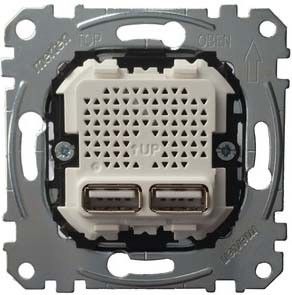 USB-Ladestation-Einsatz MEG4366-0100 USB-Ladestation-Einsatz MEG4366-0100