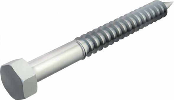 Sechskantholzschraube 12400 8x40 G Sechskantholzschraube 12400 8x40 G
