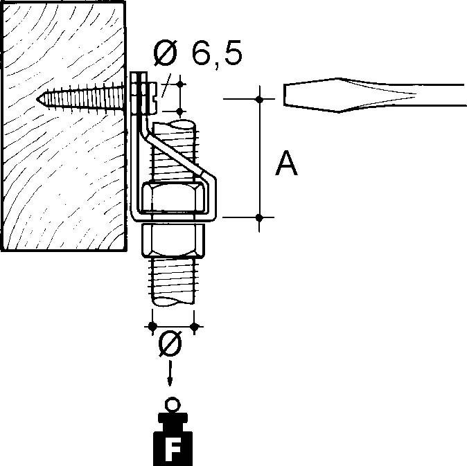 Stangenbefestigung AM-8T Stangenbefestigung AM-8T