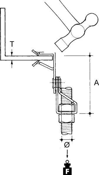 Stangenbefestigung AH814-AM8T