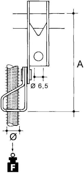 Stangenbefestigung VM03-AM8T