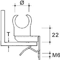 Rohrbefestigung EH1420-P22