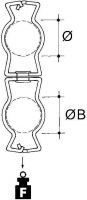 Rohrbefestigung GM3240-GM4757