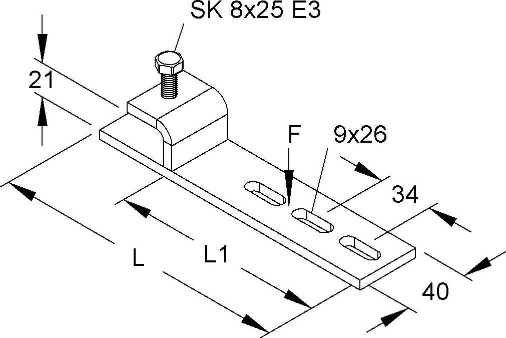 Befestigungsklemme 16S21-H153