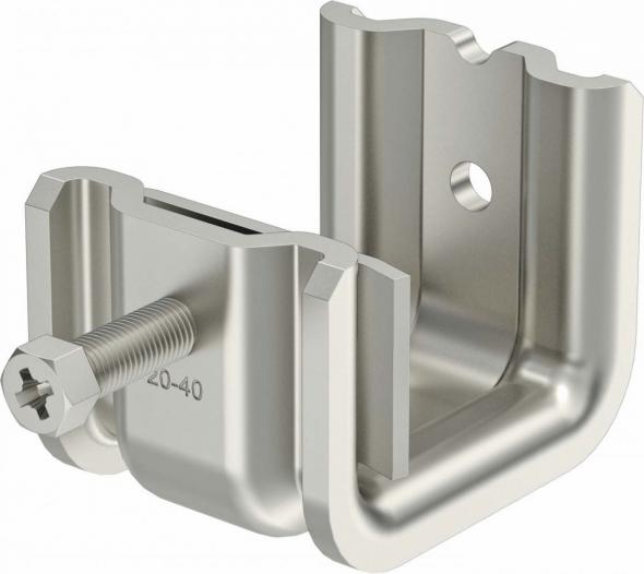 Trägerklammer SSP 20-40 M6 V2A Trägerklammer SSP 20-40 M6 V2A