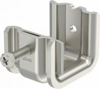 Trägerklammer SSP 20-40 M8 V4A