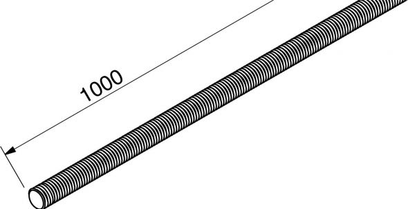 Gewindestange 15J4-M10-1000