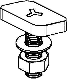 Hammerkopfschraube HM 308/20 Hammerkopfschraube HM 308/20