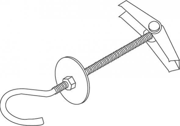 Federklappdübel 763/3 Federklappdübel 763/3