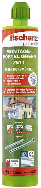 Montagemörtel 300 T green