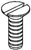 Senkkopfschraube GKS M4X10 SB