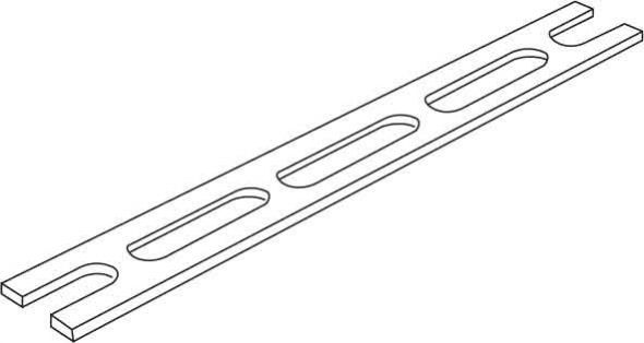 Schlitzbandeisen 516/3040 Schlitzbandeisen 516/3040