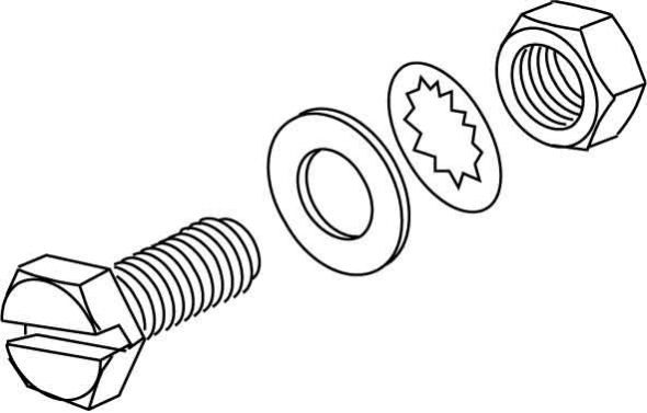 Kontaktschraube 404M10/20 Kontaktschraube 404M10/20