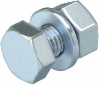 Sechskantschraube mit Mutt SKS 6X30 F