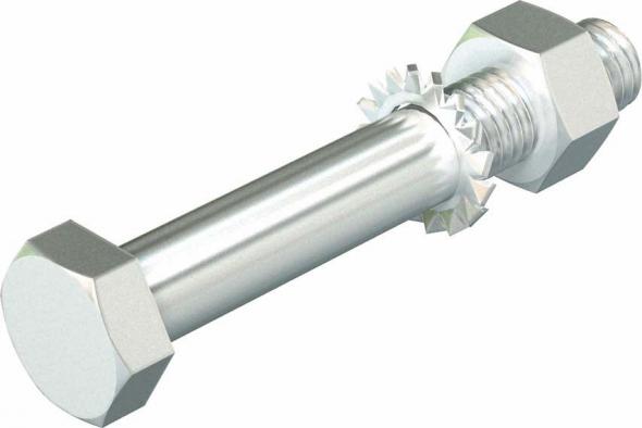 Sechskantschraube Mutter SKS 12x100 A2