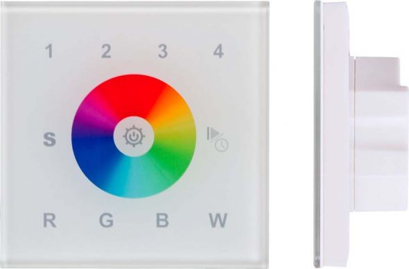 WIFI RGBW-Controller Panel WIFI-WPRGB+W-ws WIFI RGBW-Controller Panel WIFI-WPRGB+W-ws