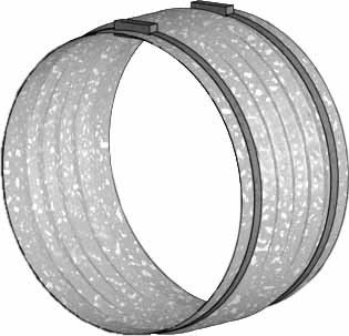 Flexible Manschette mit 2 FM 355