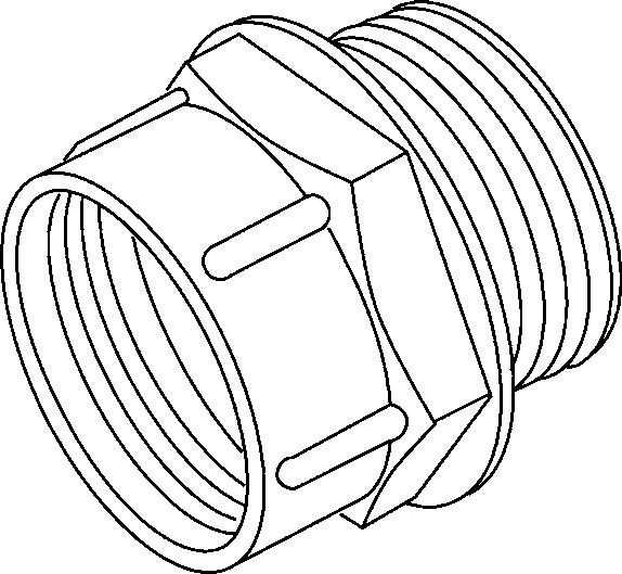 Reduzierzwischenstutzen 1894/1311 Reduzierzwischenstutzen 1894/1311