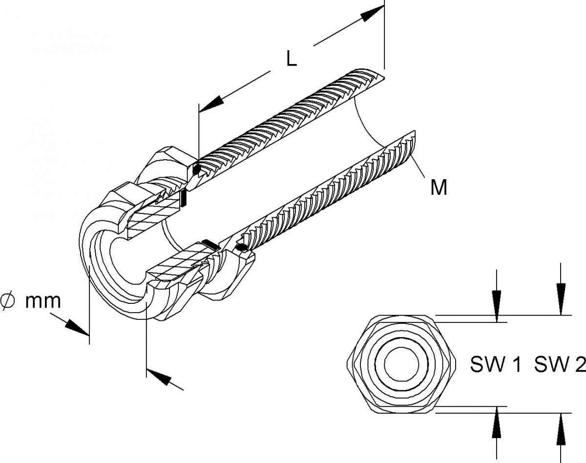 IPON MS Kabelverschraubung 2234MXL20 IPON MS Kabelverschraubung 2234MXL20