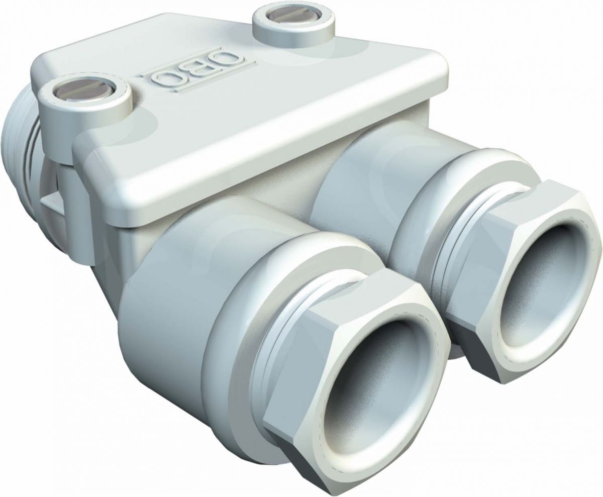 Zwillingsverschraubung 113 PG13.5 LGR