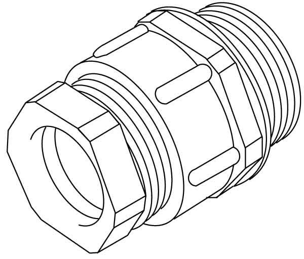 Kabelverschraubung 1235/29 Kabelverschraubung 1235/29