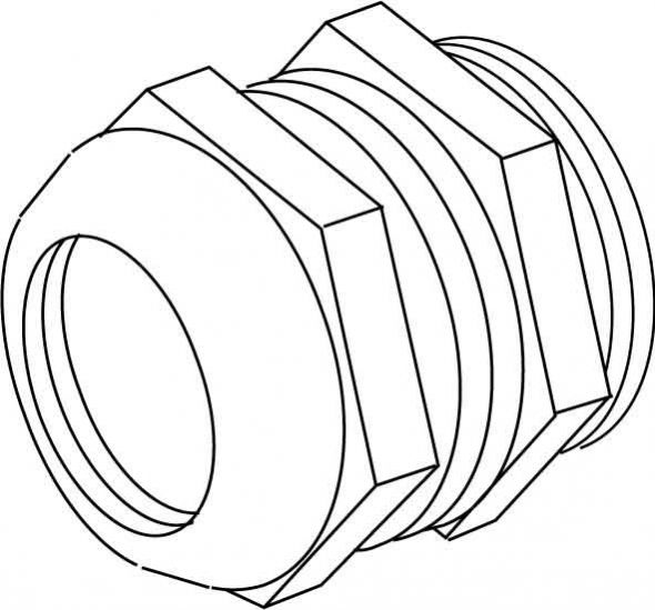 Kabelverschraubung 2532/21A Kabelverschraubung 2532/21A