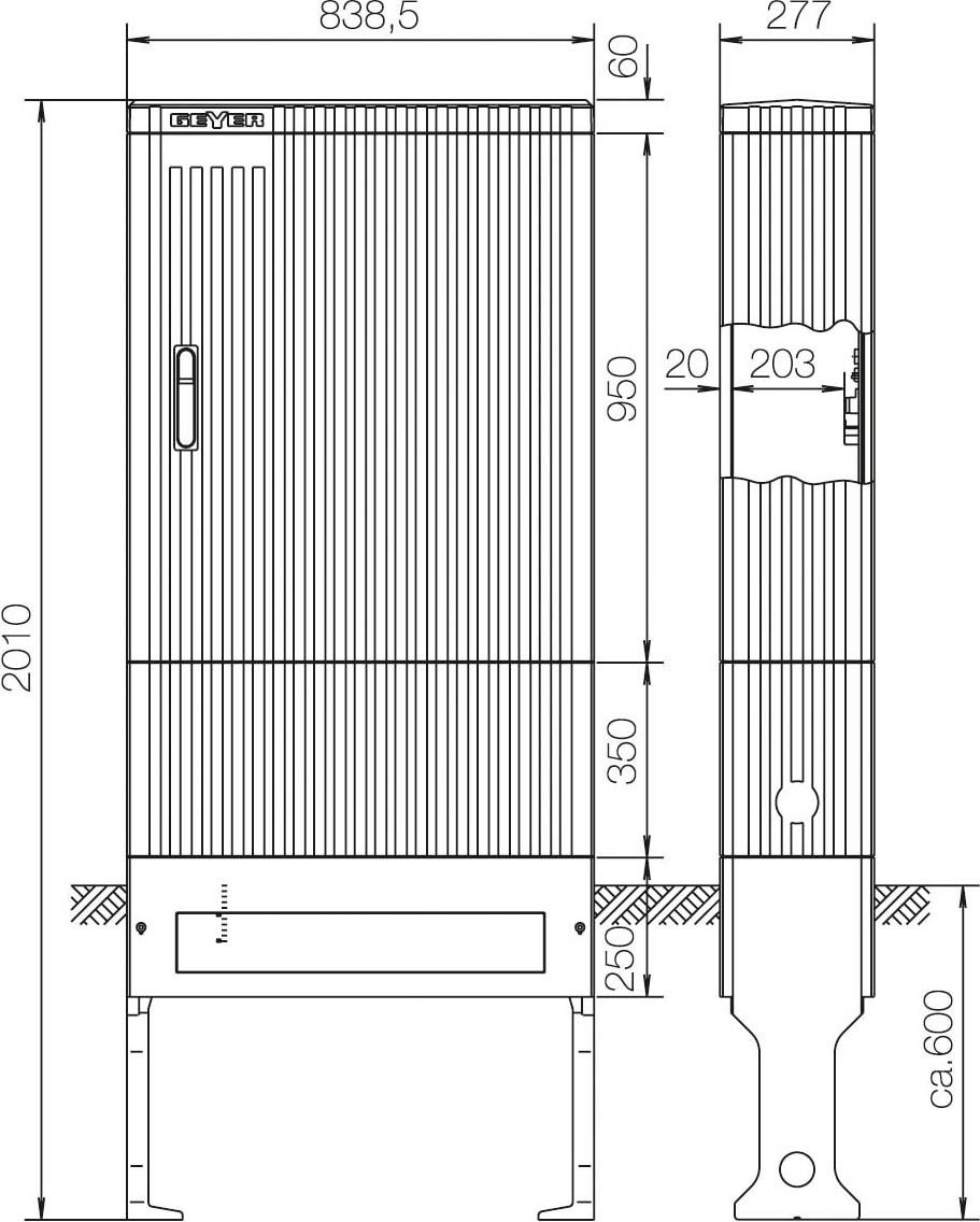 Anschlusssäule SL207