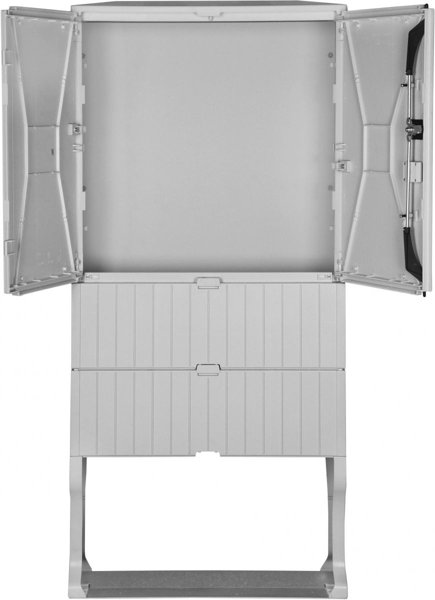 Flachschrank mit Sockel 1F1600M