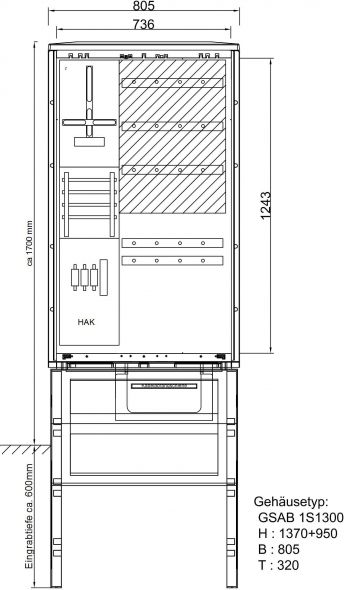 Festplatzverteiler 00.00.1P11FP-Sy-320 Festplatzverteiler 00.00.1P11FP-Sy-320