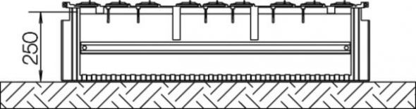 Festplatzsockel ZAX022F