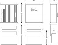 Normschrank IP44 A100-M-850