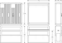 Normschrank IP44 A120-1100