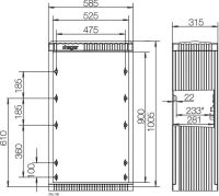 Kabelverteilerschrank ZAL100
