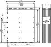 Kabelverteilerschrank ZAL132