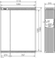 Kabelverteilerschrank ZAL132V