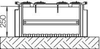 Festplatzsockel ZAX020F