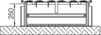 Festplatzsockel ZAX021F