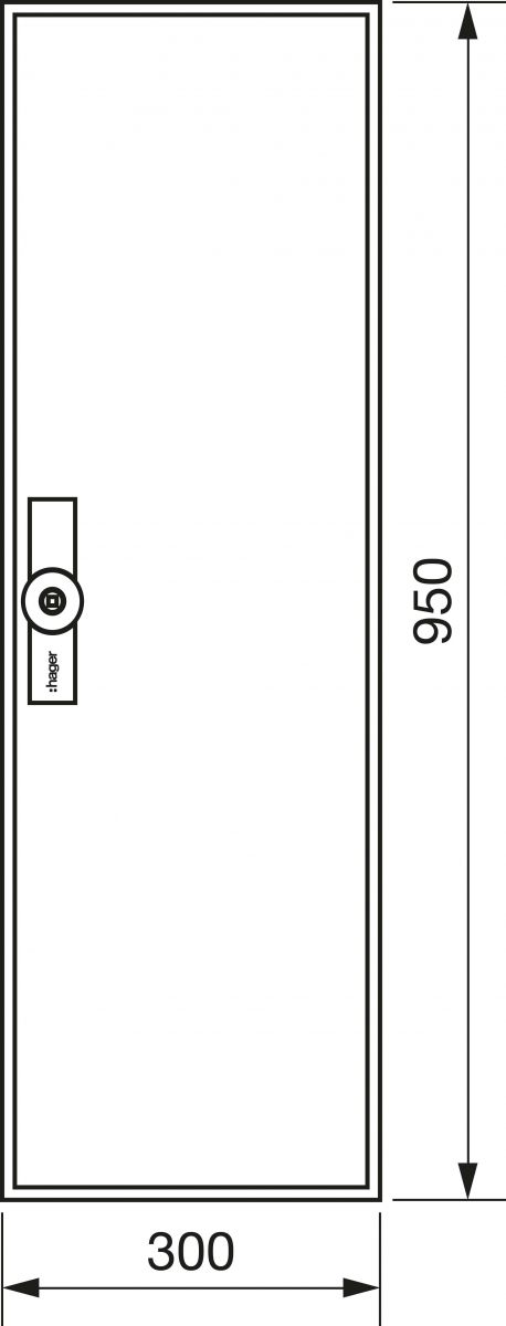 Zählerschrank,universZ ZB21EW