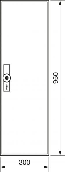 Zählerschrank,universZ ZB21EW