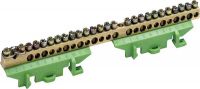 Messing-PE-Klemme KM25E