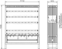 Festplatzverteilerschrank ZAF102B