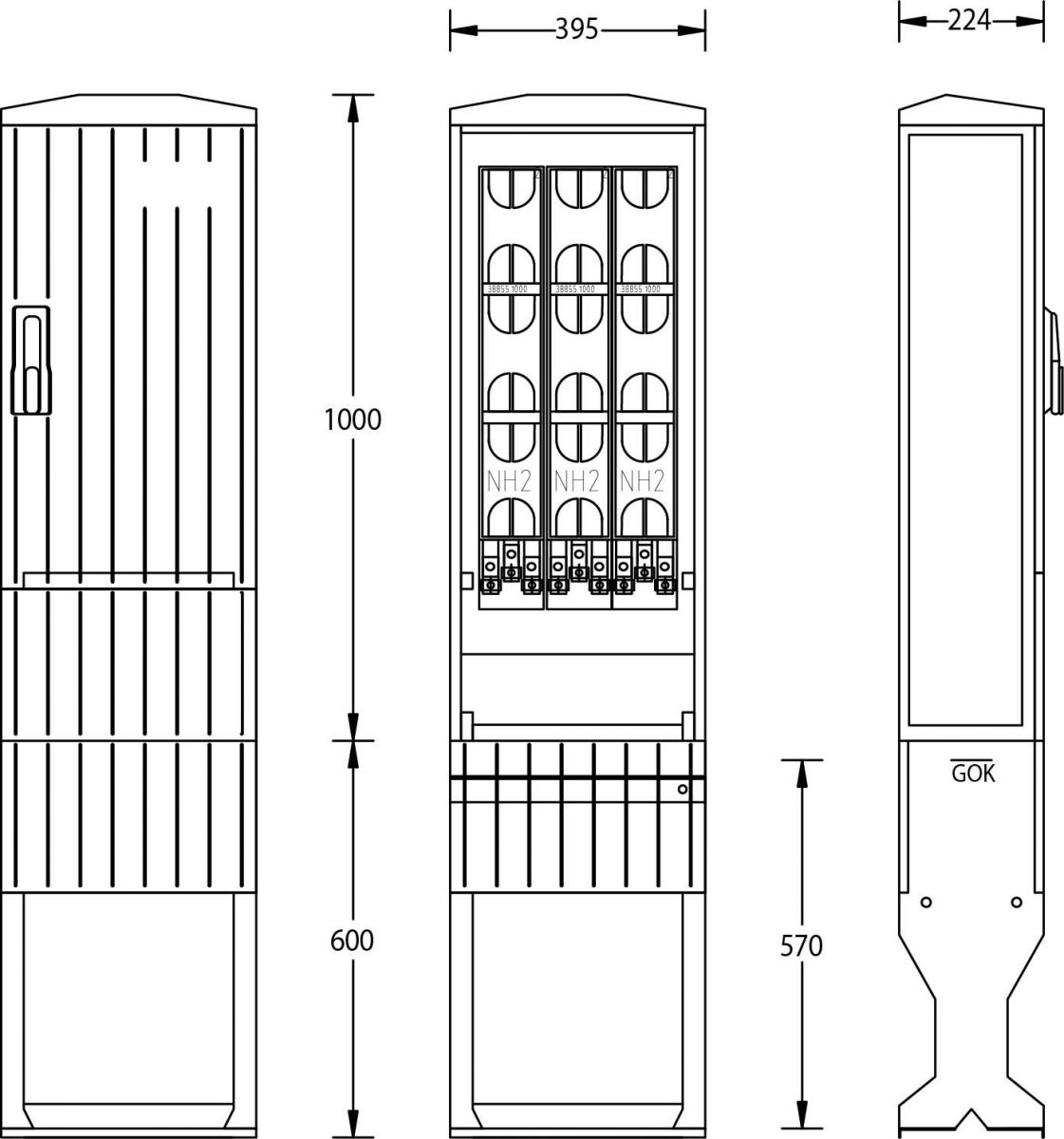 Kabelverteilerschrank B030 FL