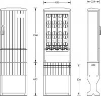 Kabelverteilerschrank B040 FL