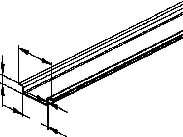 Tragschiene 2933/4 SL