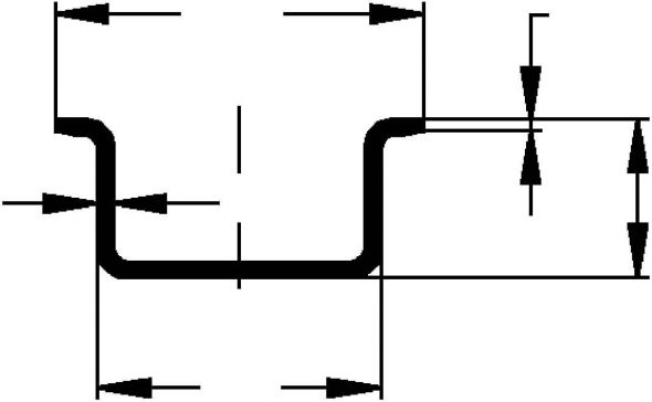Tragschiene 2934/4 SL