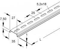 Tragschiene 2933/2 VL